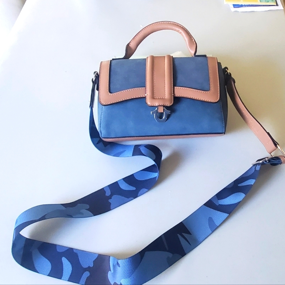 True Religion Crossbody Bag - Blue